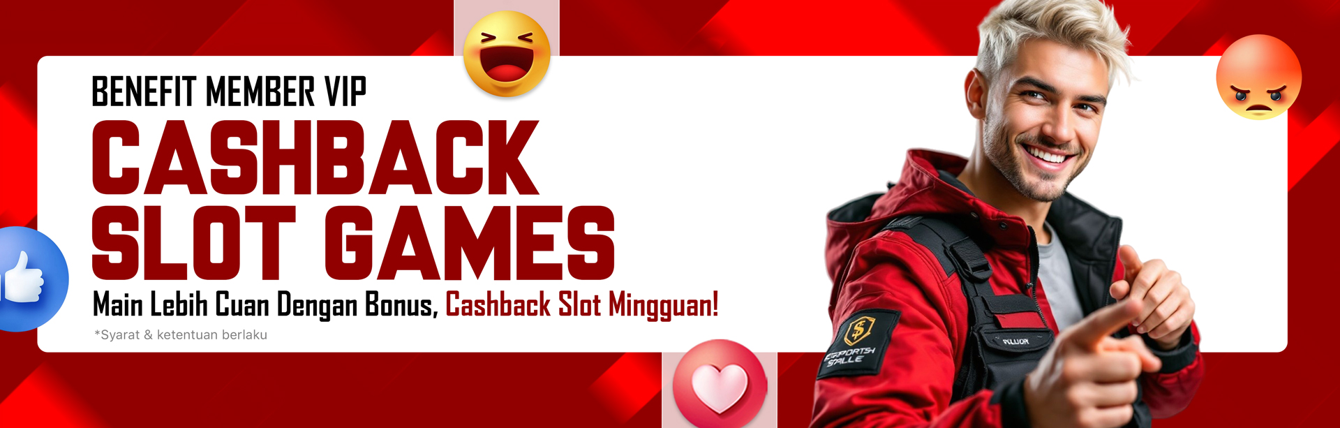 MEMBER VIP CASHBACK SLOT MINGGUAN