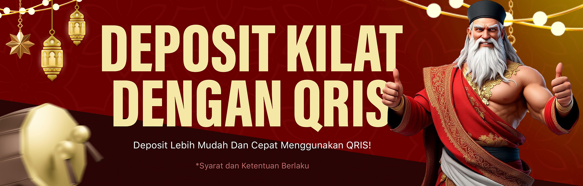 DEPOSIT QRIS CUMAN 1 DETIK