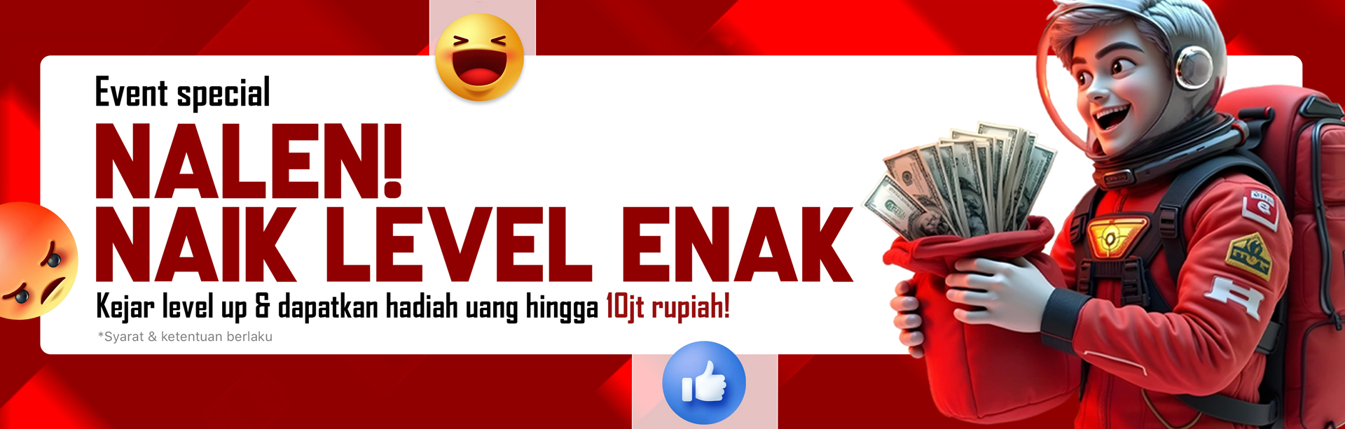 EVENT KEJAR LEVEL UP DAPET UANG!