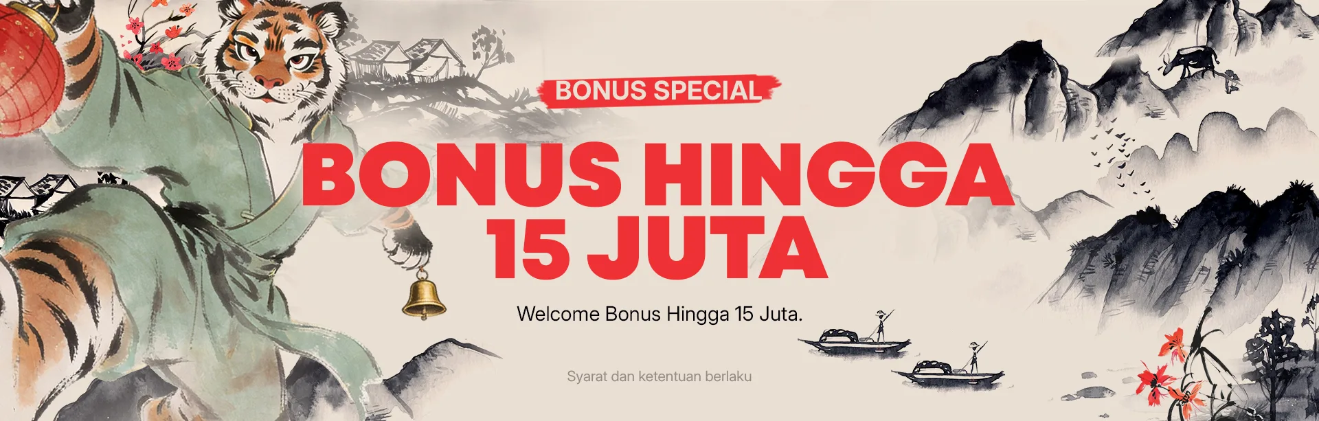 WELCOME BONUS TERBAIK!