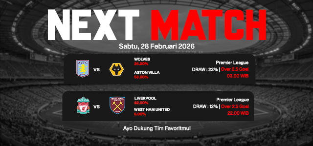 JADWAL BOLA 28 FEBRUARI 2026