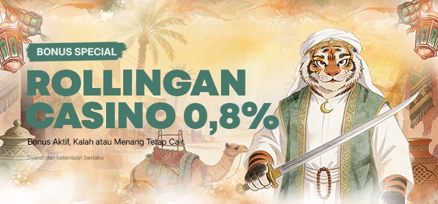 ROLLINGAN CASINO 0.8%