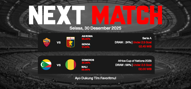 JADWAL BOLA 30 DESEMBER 2025
