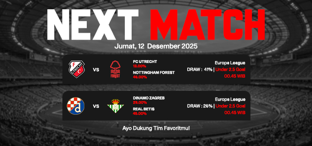 JADWAL BOLA 12 DESEMBER 2025