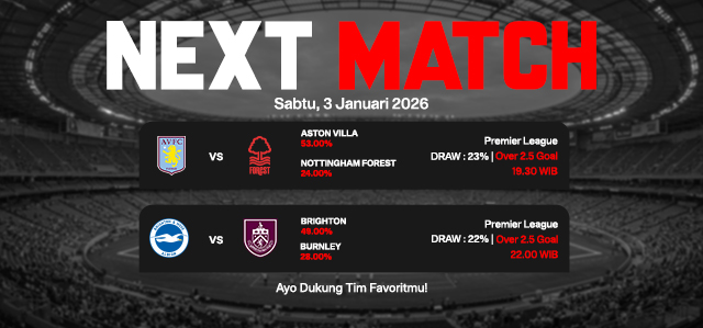 JADWAL BOLA 03 JANUARI 2026