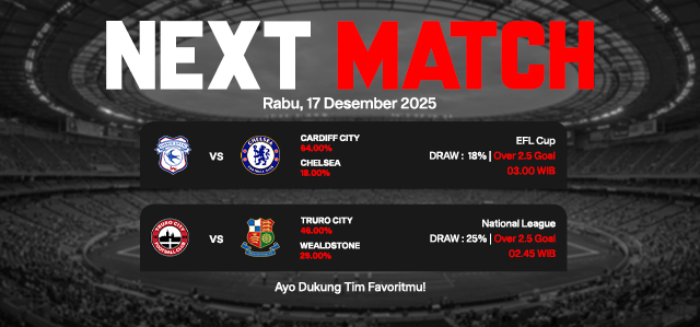 JADWAL BOLA 17 DESEMBER 2025