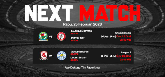 JADWAL BOLA 25 FEBRUARI 2026