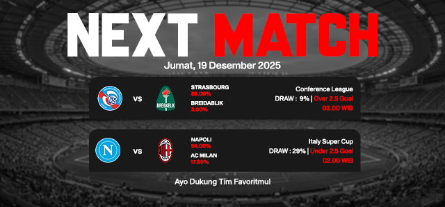 JADWAL BOLA 19 DESEMBER 2025