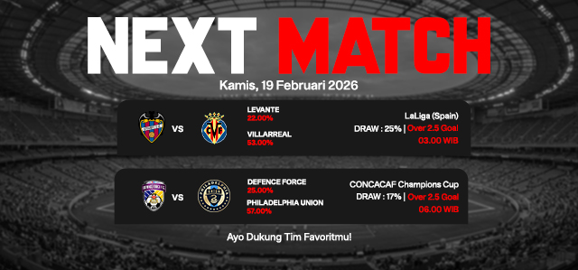 JADWAL BOLA 19 FEBRUARI 2026
