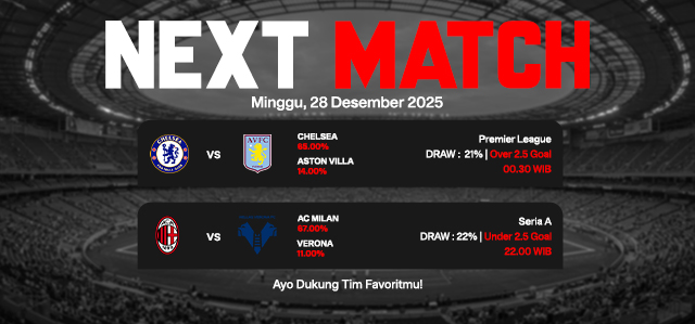 JADWAL BOLA 28 DESEMBER 2025
