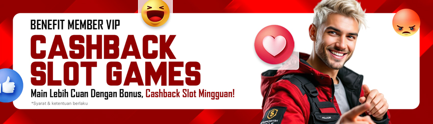 CASHBACK SLOT MINGGUAN MEMBER VIP 