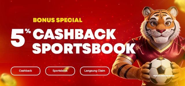 CASHBACK 5% SPORTBOOK