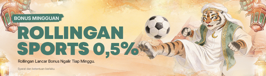 ROLLINGAN SPORT MINGGUAN 0,5%