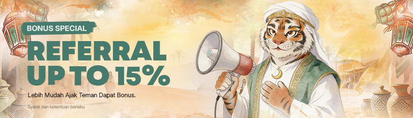 BONUS EXTRA CUAN REFERRAL UP TO 15%